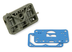 Metering Body Kit Gold Iridited Cast Zinc Metering Block Holley