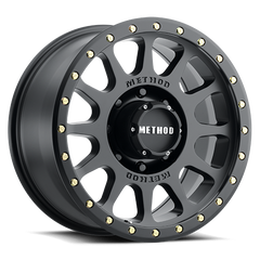 Aluminum Wheels 17x8.5 NV HD MR305 Bolt Pattern 8 On 165.1 Offset 0 Lip Size 1.26 Matte Black MB Method