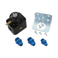Boost Compensating Universal EFI Fuel Pressure Regulator Hot Street/race EFI Applications Two Port Adjustable from 15-65 PSI Holley