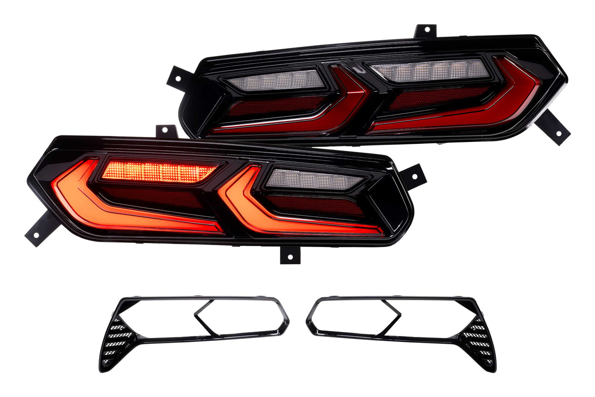 Morimoto XB LED Tail Lights: Chevrolet Corvette C7 (14-19) (Red)