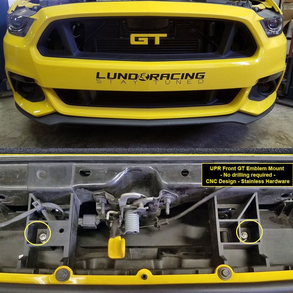 Front Emblem Mounting Bracket (fits 18-23 Mustang)