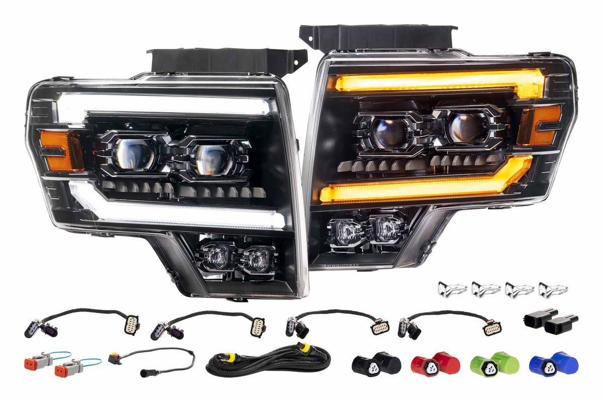 Morimoto XB EVO LED Headlights: Ford SVT Raptor (10-14)