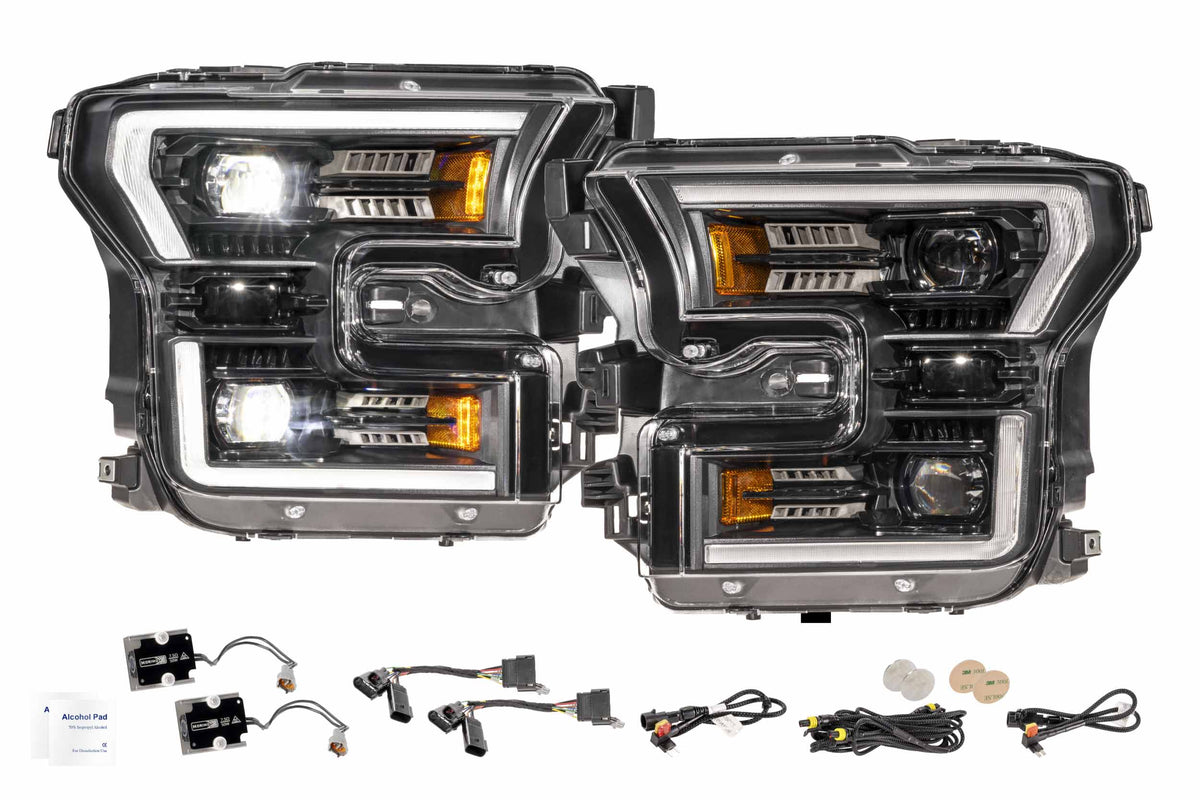 Morimoto XB EVO Hybrid LED Headlights: Ford F-150 (15-17)