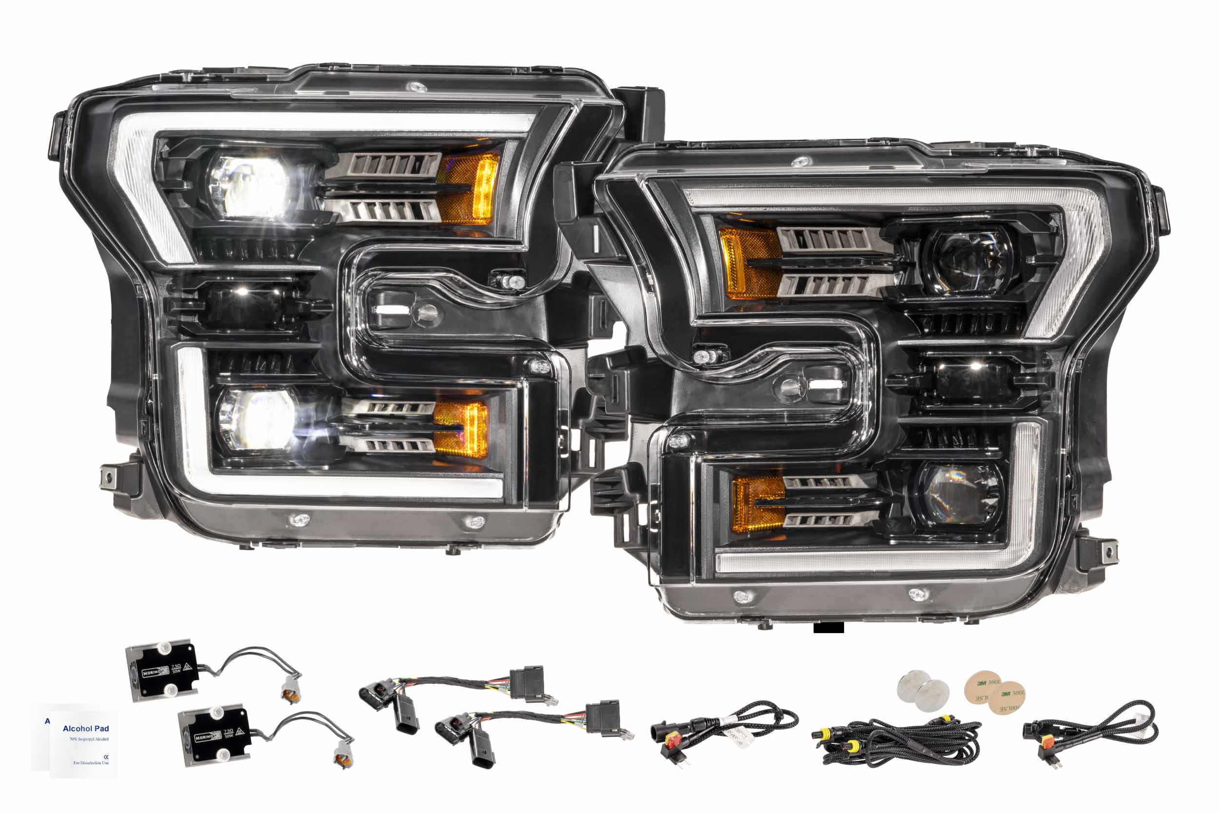 Morimoto XB EVO Hybrid LED Headlights: Ford Raptor (17-20)