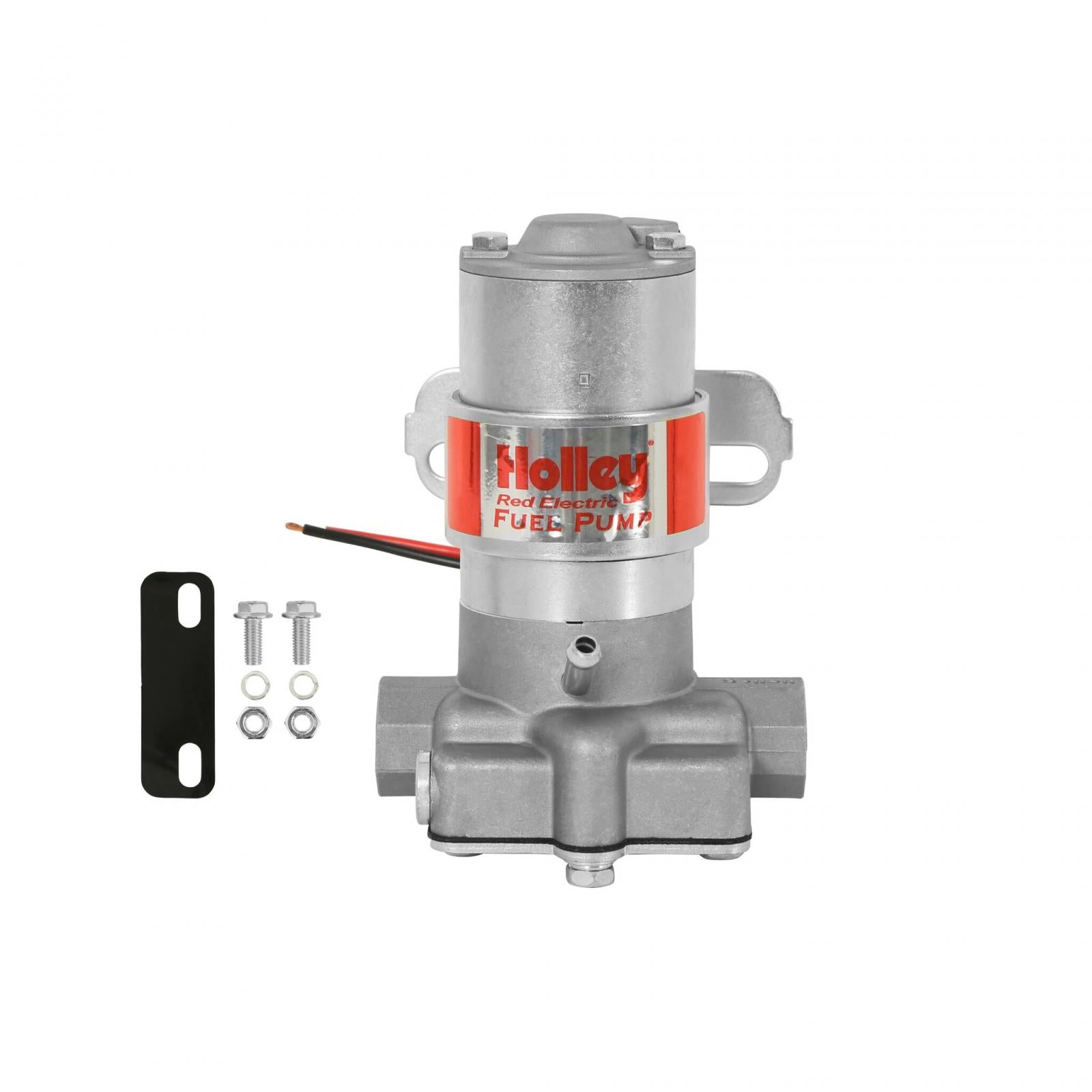 97 GPH RED Electric Fuel Pump Marine Carbureted Applications Compatible with Gasoline Only Holley