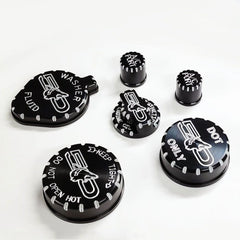 5.0 Howling Coyote Engine Cap Covers VA 2-296-717 (fits 15-26 Mustang GT) UPR