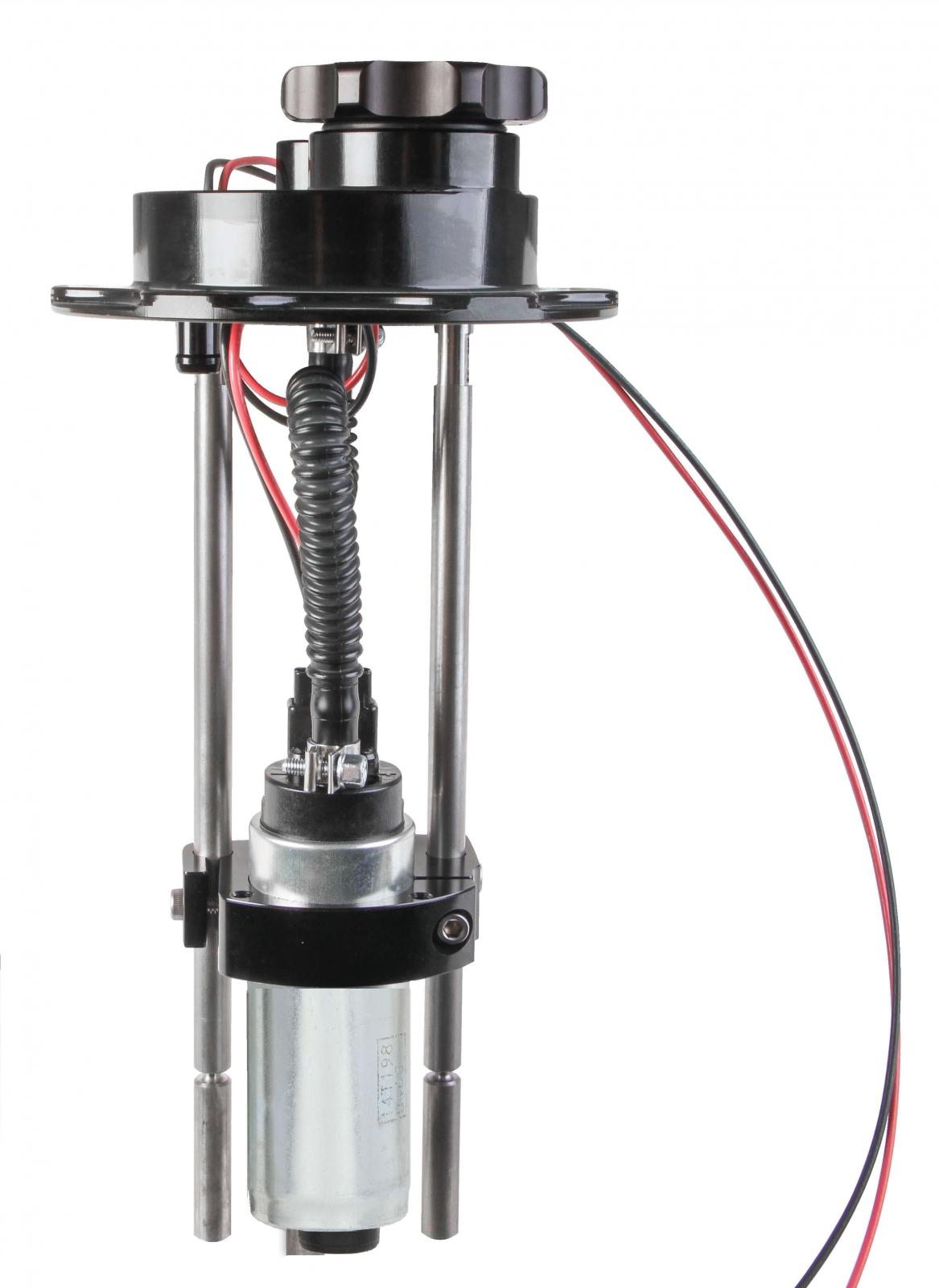 Fuel Cell Pump Module Assembly 12 Bolt Flange with VR Series Brushless Fuel Pump Street/strip CARB or EFI Applications 2150 EFI or 2400 CARB HP Compatible with Pump Gas, Race Gas, Methanol and E85 Holley