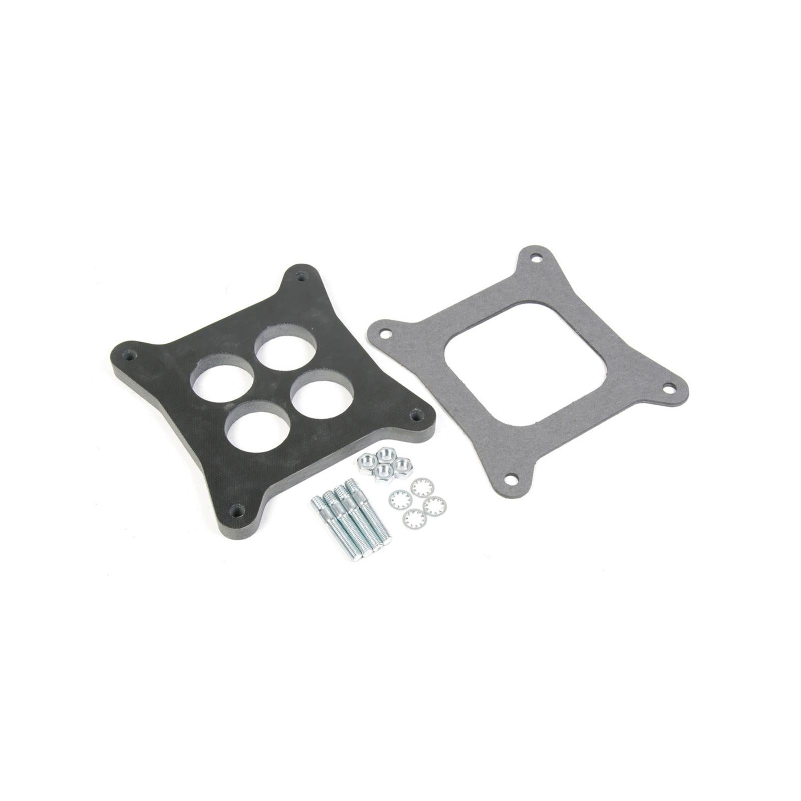 Intake Manifold Spacer for 4150 Flange 1 9/16 Bores 1/2 Height Phenolic Spacer Holley