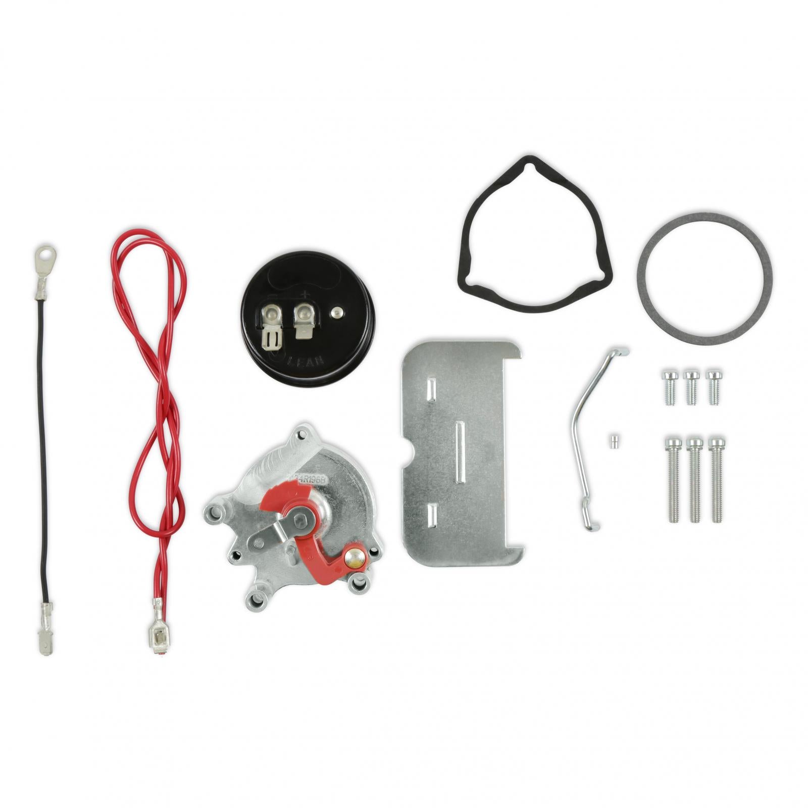 Aluminum Choke Conversion Kit Electric Choke Conversion Kit Shiny Finish Piston-Less Design Holley