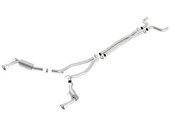Borla 14-15 Chevy Camaro SS 6.2L V8 Single Split Rear Exit ATAK Catback Exhaust - additional view