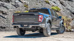 Borla 21-23 Ford Raptor 3in Tail Pipe Kit 4.5in Tip - Carbon Fiber Black Anodized - lifestyle view