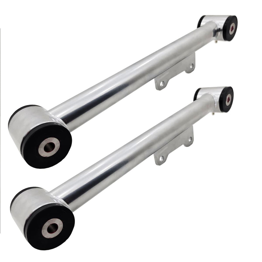 Pro Street Chrome Moly Solid Urethane Lower Control Arms No Perch (fits 79-04 Mustang) UPR