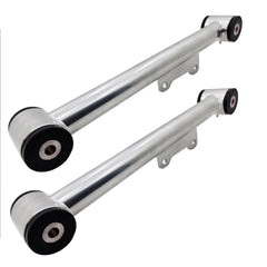 Pro Street Chrome Moly Solid Urethane Lower Control Arms No Perch (fits 79-04 Mustang) UPR