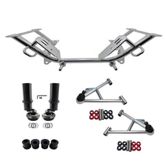 Chrome Moly Tubular K-Member SBF Tow Hooks Kit (fits 79-93 Mustang) UPR