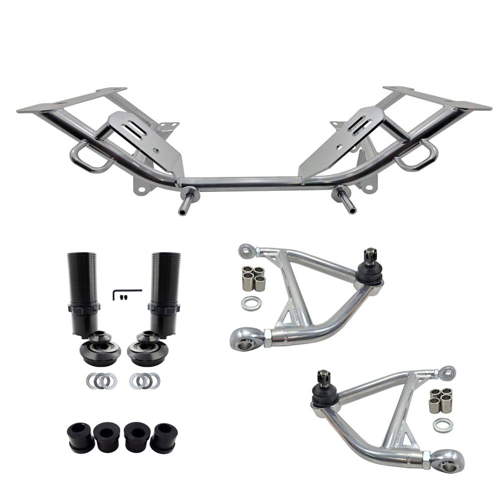 Chrome Moly Tubular K-Member SBF Tow Hooks Kit (fits 79-93 Mustang) UPR