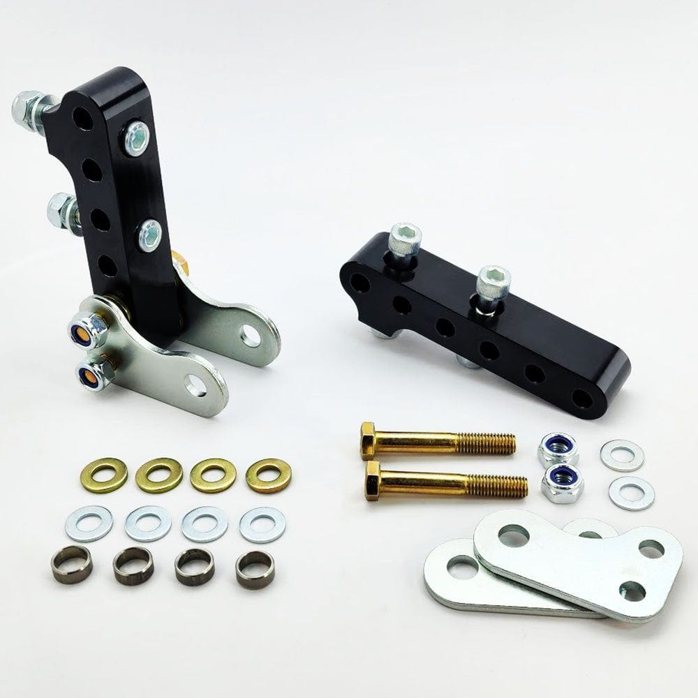 8.8 Adjustable Billet Shock Mount Brackets (fits 79-04 Mustang) UPR