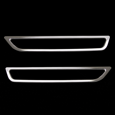Billet Front Side Marker Bezels (fits 10-13 Ford Mustang) UPR