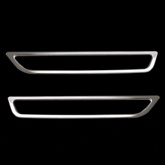 Billet Front Side Marker Bezels (fits 10-13 Ford Mustang) UPR