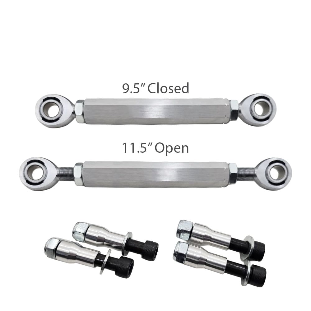 Adjustable Front Sway Bar End Links Stock Height(fits 05-14 Mustang) UPR