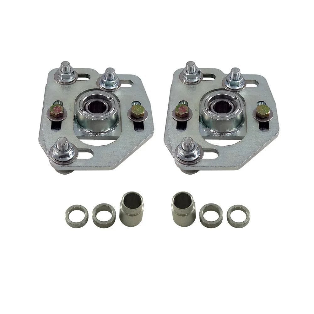 Steel Caster Camber Plates (HD Grade 50 Steel) (fits 90-93 Ford Mustang) UPR