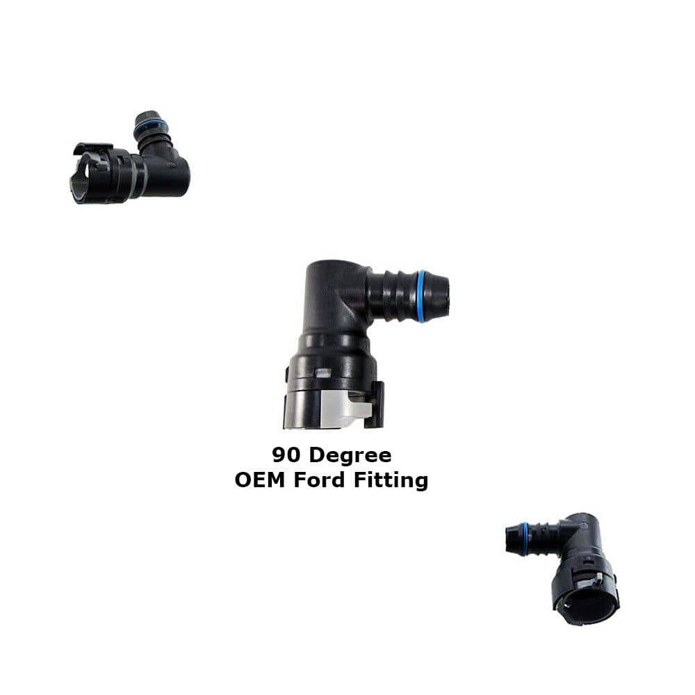 OEM Style PCV Snap Fitting 90* Angle for Oil Catch Can 5/8 x 15.82 mm