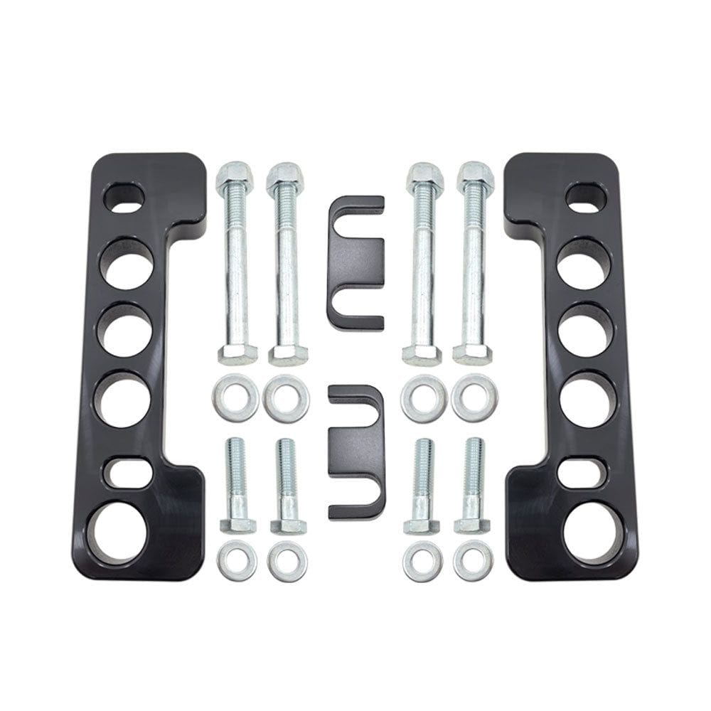 Aluminum Ultra Light K-Member Spacer Shim Kit (fits 79-04 Ford Mustang)