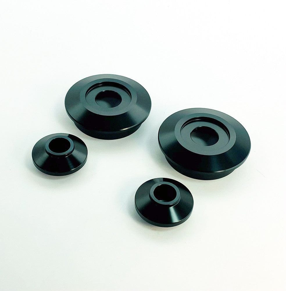 Front Coil Over Replacement 4pc Top Caps (fits 79-04 Ford Mustang) UPR