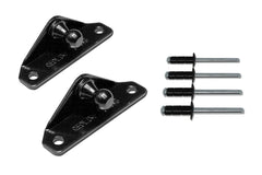 Redline Tuning 2005-2014 Ford Mustang Hood Hardware Kit (Aftermarket Hoods) - Black