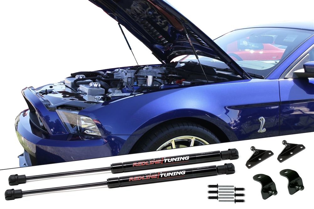 Redline Tuning 2007-2014 Ford Mustang QuickLIFT PLUS (Shelby Super Snake Hood)