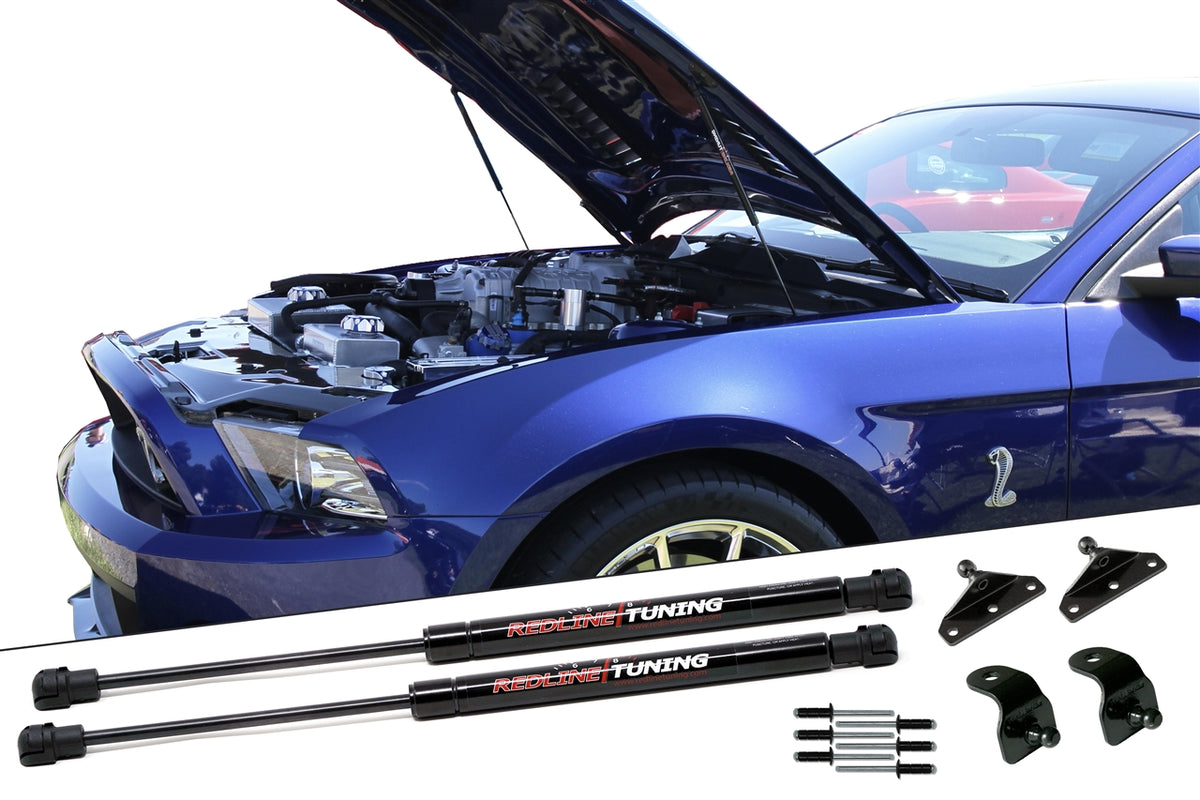 Redline Tuning 2007-2014 Ford Mustang QuickLIFT PLUS (Shelby Super Snake Hood)