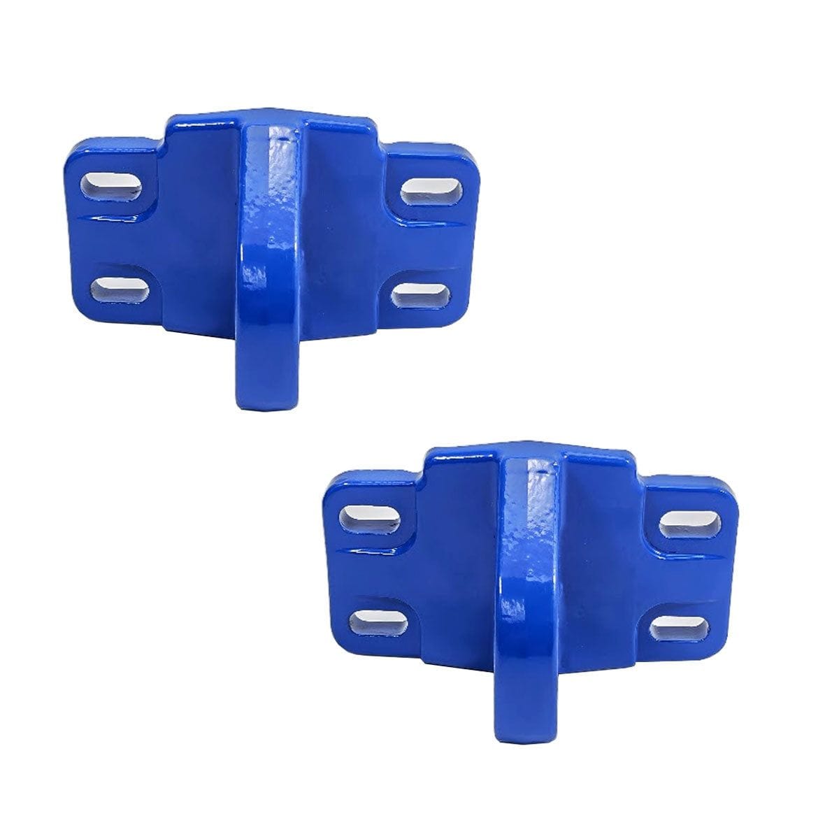 Front Tow Hook Pair Blue (fits 21-26 Ford Bronco & Raptor with HD Modular Bumper)