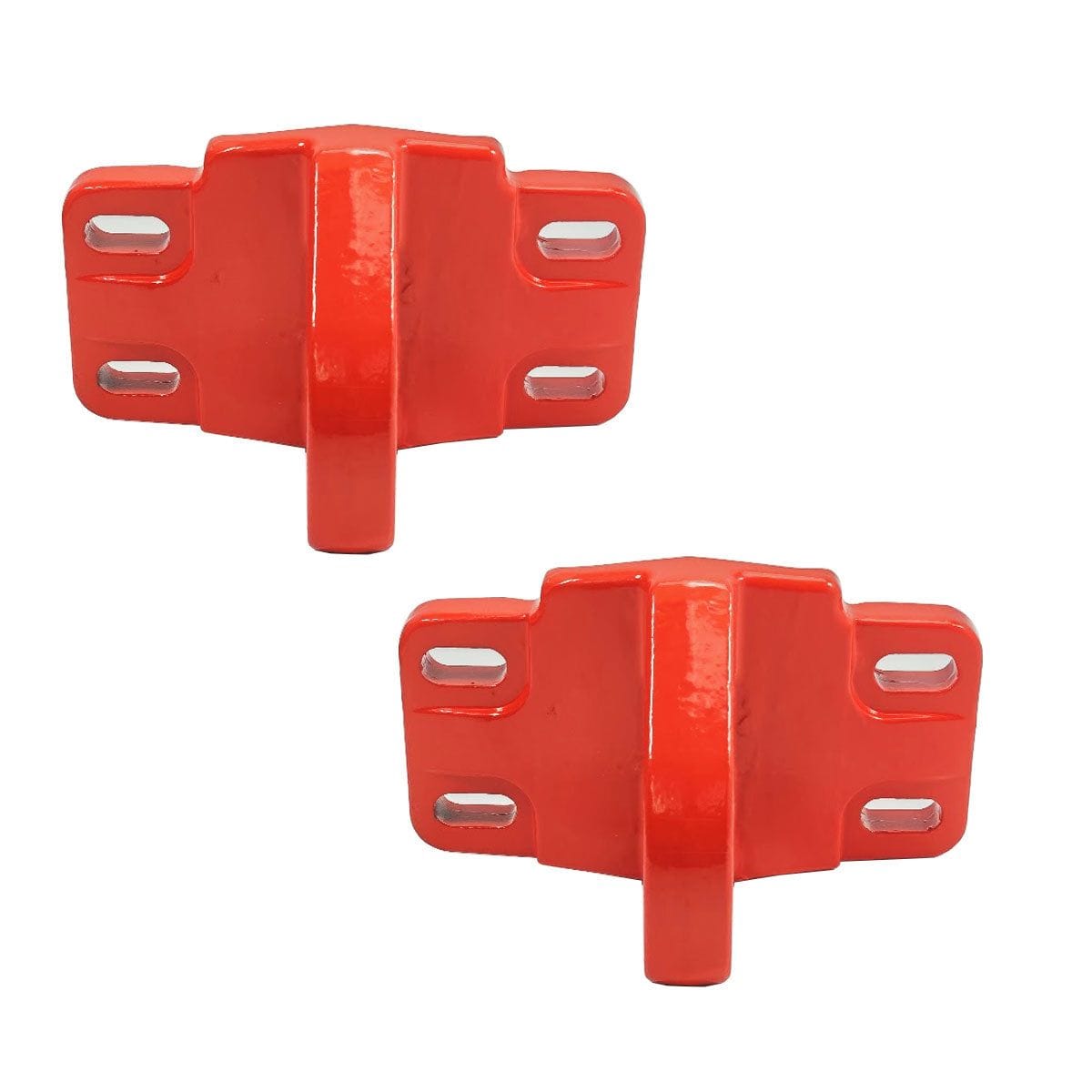 Front Tow Hook Pair Red (fits 21-26 Ford Bronco & Raptor with HD Modular Bumper)