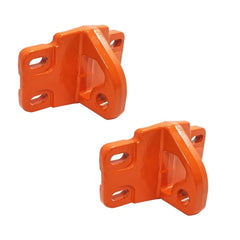 Front Tow Hook Pair Orange (fits 21-26 Ford Bronco & Raptor with HD Modular Bumper) (Copy)