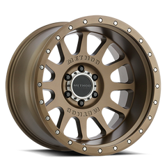 Aluminum Wheels 20x10 NV MR605 Bolt Pattern 6 On 139.7 Offset -24 Method Bronze BRZ Method