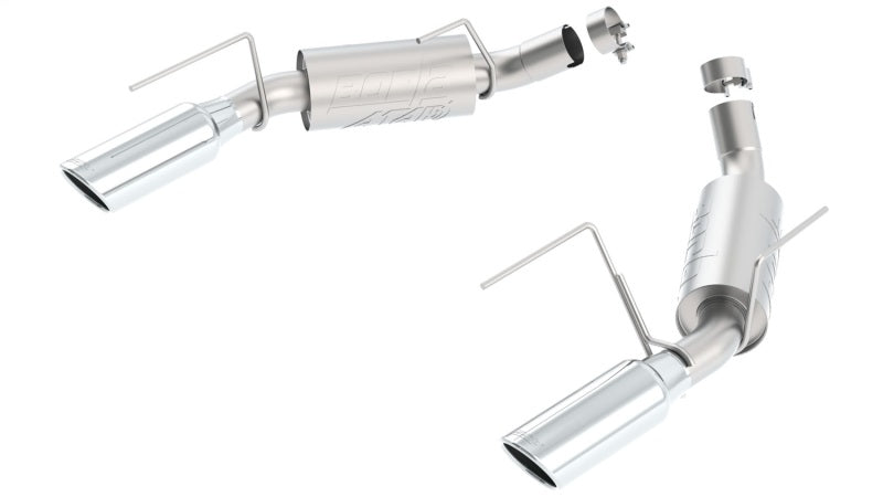 Borla 05-09 Mustang GT/Bullitt 4.6L 8cyl Aggressive ATAK Exhaust (rear section only) - additional view