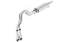 Borla 10-14 Ford F-150 SVT Raptor 6.2L-8cyl SS Catback Exhaust - additional view
