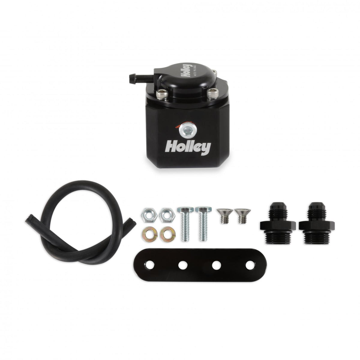 IN-LINE FUEL PULSE Damper FUEL PULSE Damper, 8AN, Standard RANGE 40-70 PSI Holley