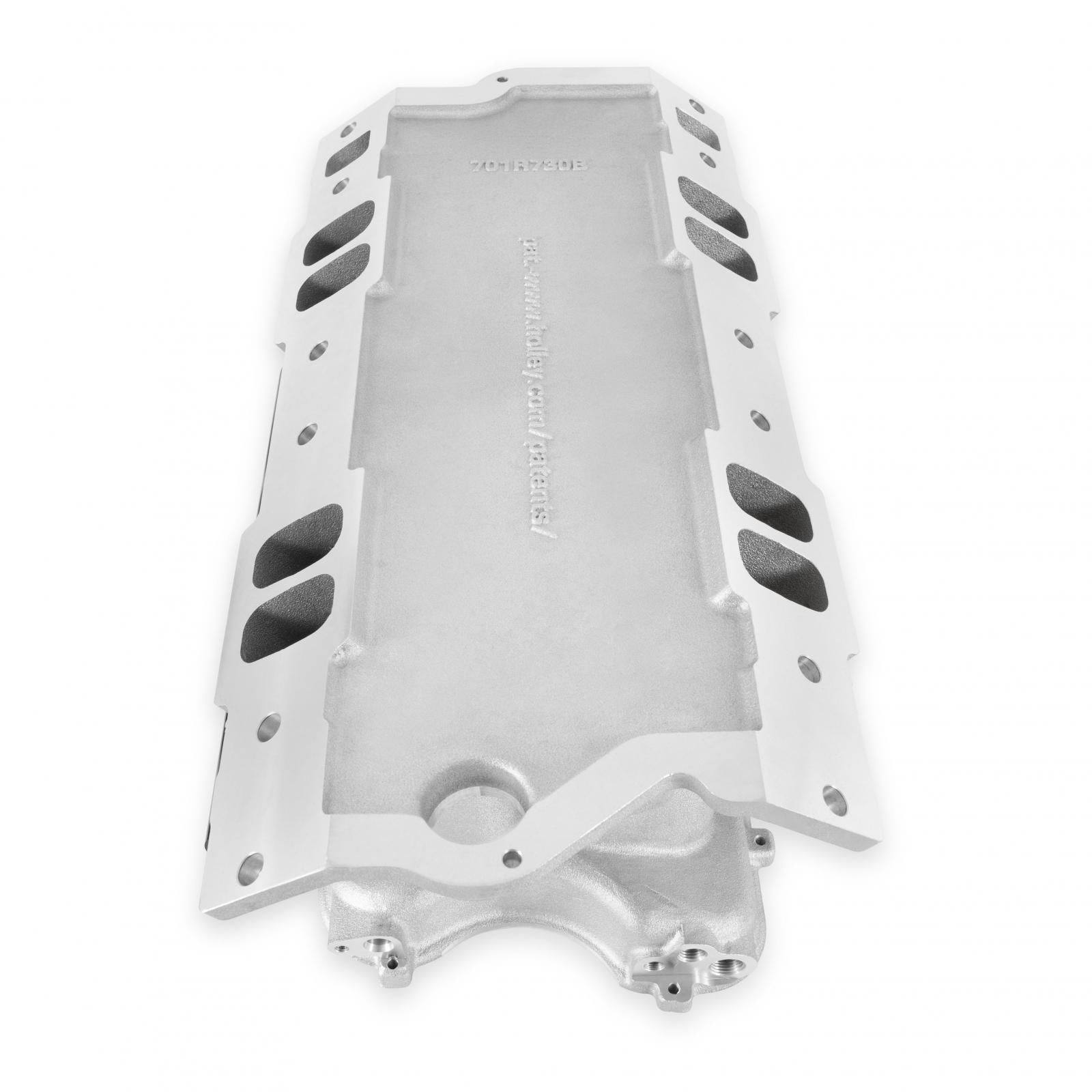 Hi-Ram EFI Intake Manifold Kit Small Block Chevy Small Block Chevy Hi-Ram Intake Manifold with 105mm LS Throttle Body Flange Plenum Top Holley