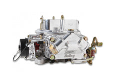 Aluminum Double Pumper Carburetor 750 CFM 4150 Mechanical Secondaries Shiny Gasoline Holley