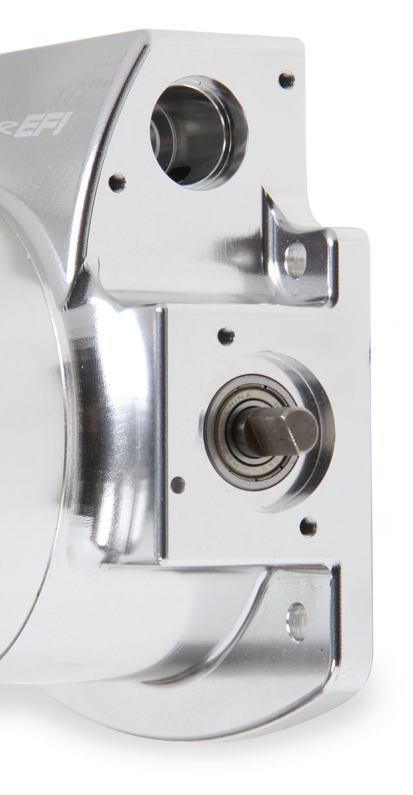 Throttle Body 90Mm Throttle Body Ls Engine, Silver With GM Iac Provision Sniper EFI