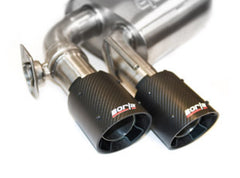 Borla 18-19 Ford Mustang GT 5.0L Coupe w/o Valves ATAK 3in Cat-Back Exhaust-Blk Carbon Fiber Tips - additional view