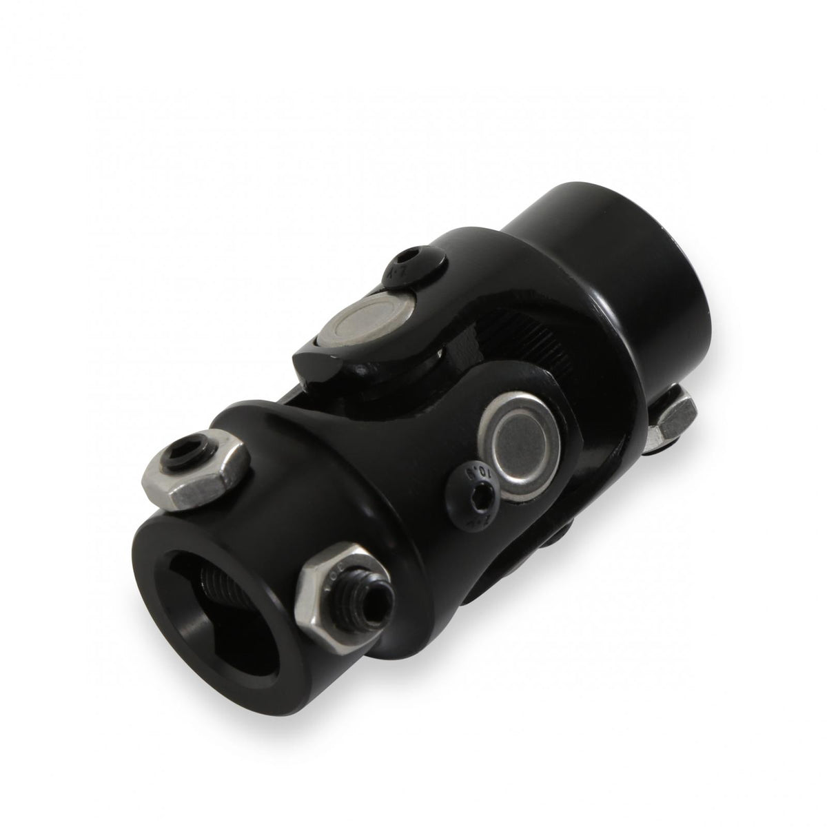 U-Joint Steel Black Zinc 3/4-30 Spline X 3/4 DD Holley