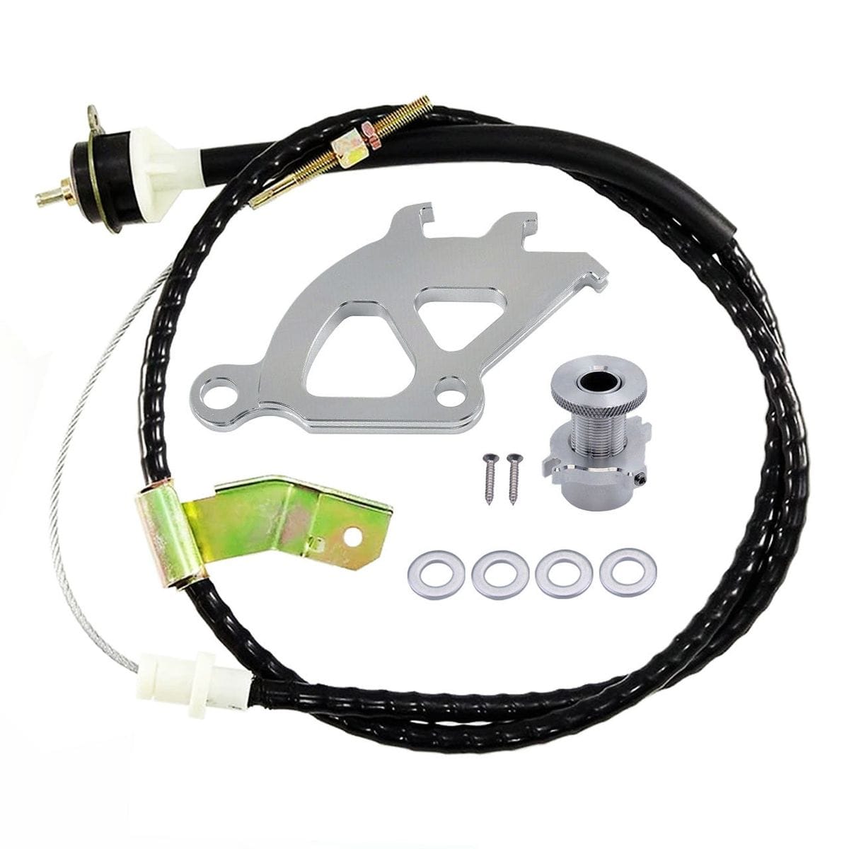 Quadrant Clutch Cable & MC Firewall Adjuster Kit (fits 79-04 Mustang) UPR