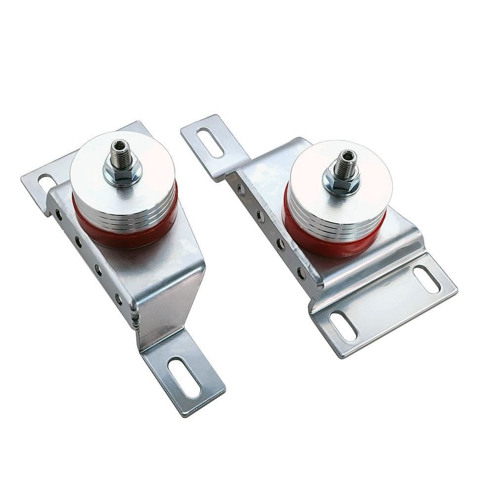 UPR LS Swap Adapter Plates with Adjustable Urethane Motor Mounts (fits Mustang)