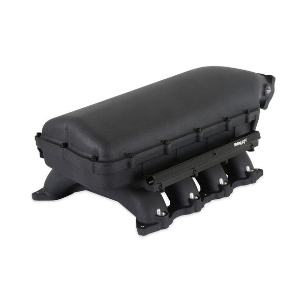 Holley EFI Ultra Hi-Ram Ford Coyote Black Intake Manifold (Use W/ 13-14 GT500 Throttle Body)