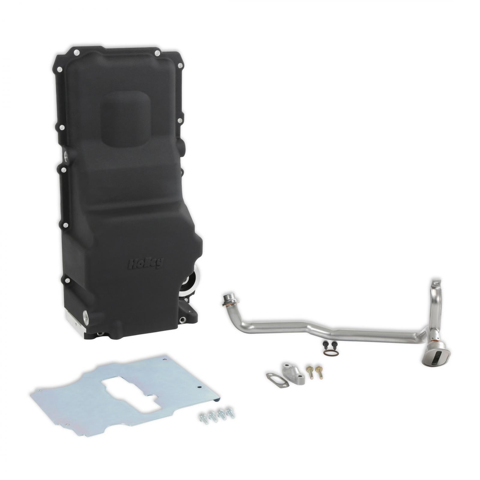 GM LS Swap Oil Pan Black Most Front Clearance Fits LS Swapped GM Muscle Car/classic Car/trucks and Any LS Swapped Vehicles Requiring Even More Clearance Than the 302-1 and 302-2 Provide Black Finish Holley