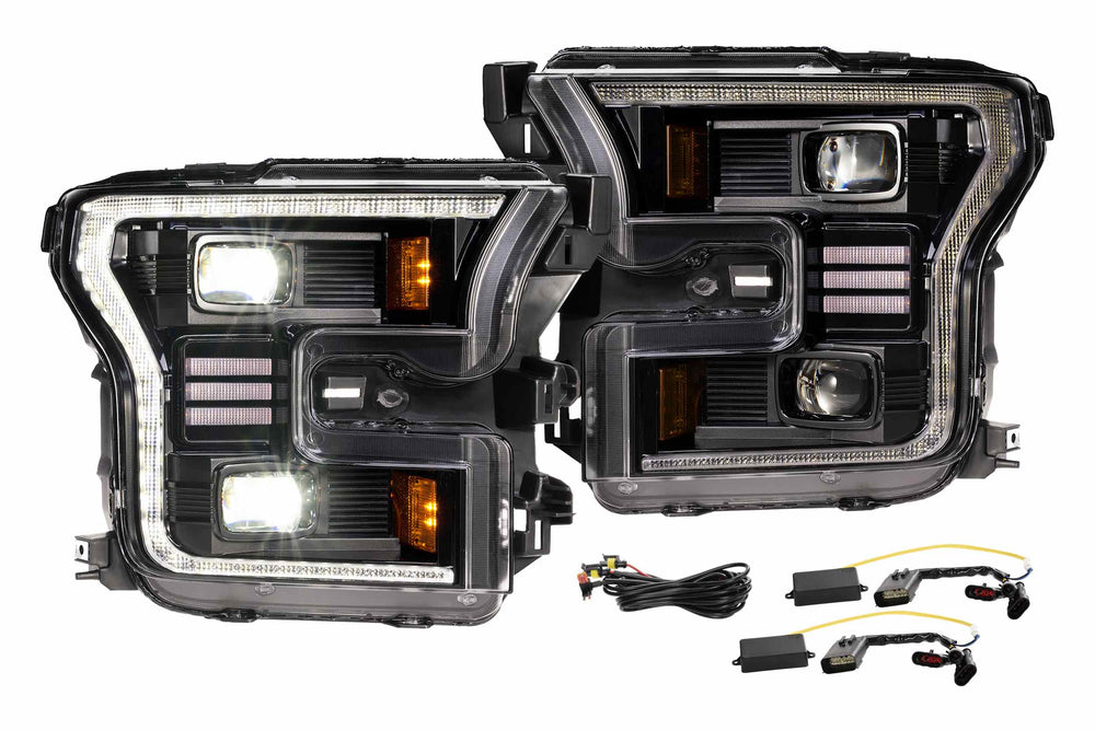 Morimoto XB Hybrid LED Headlights: Ford F-150 (15-17)