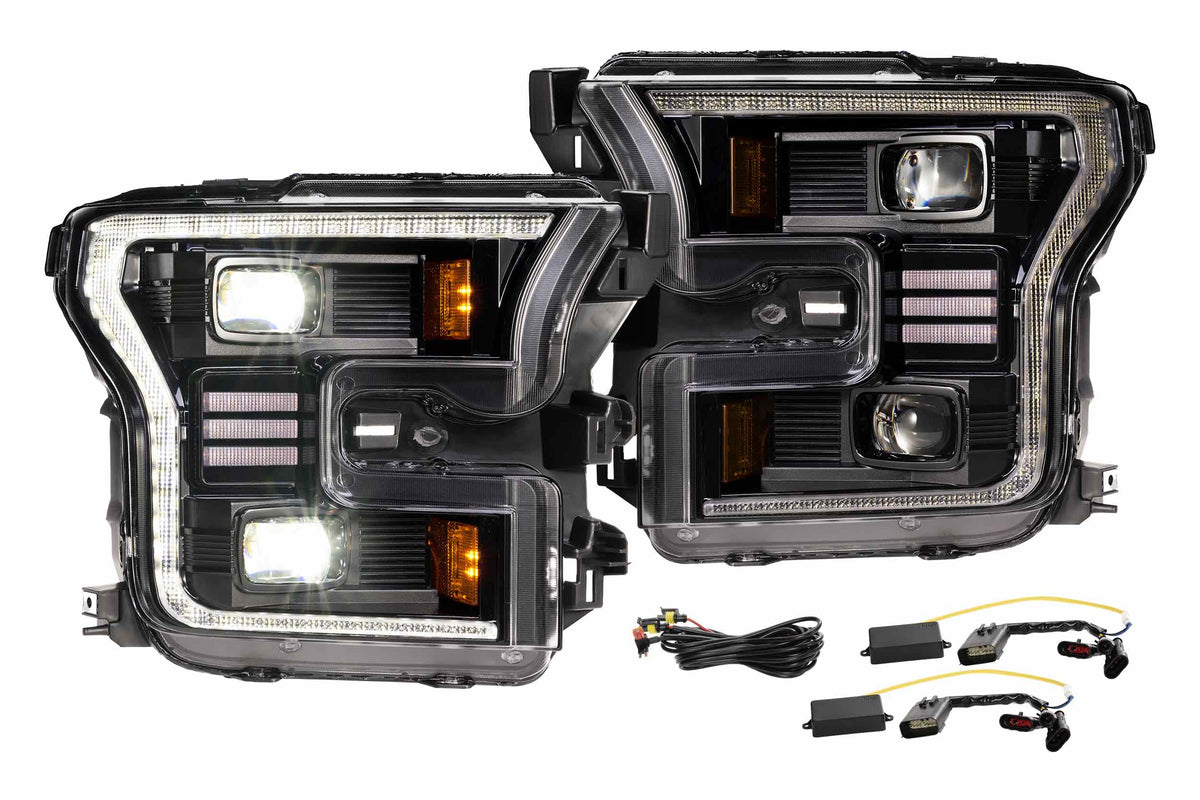 Morimoto XB Hybrid LED Headlights: Ford F-150 (15-17)