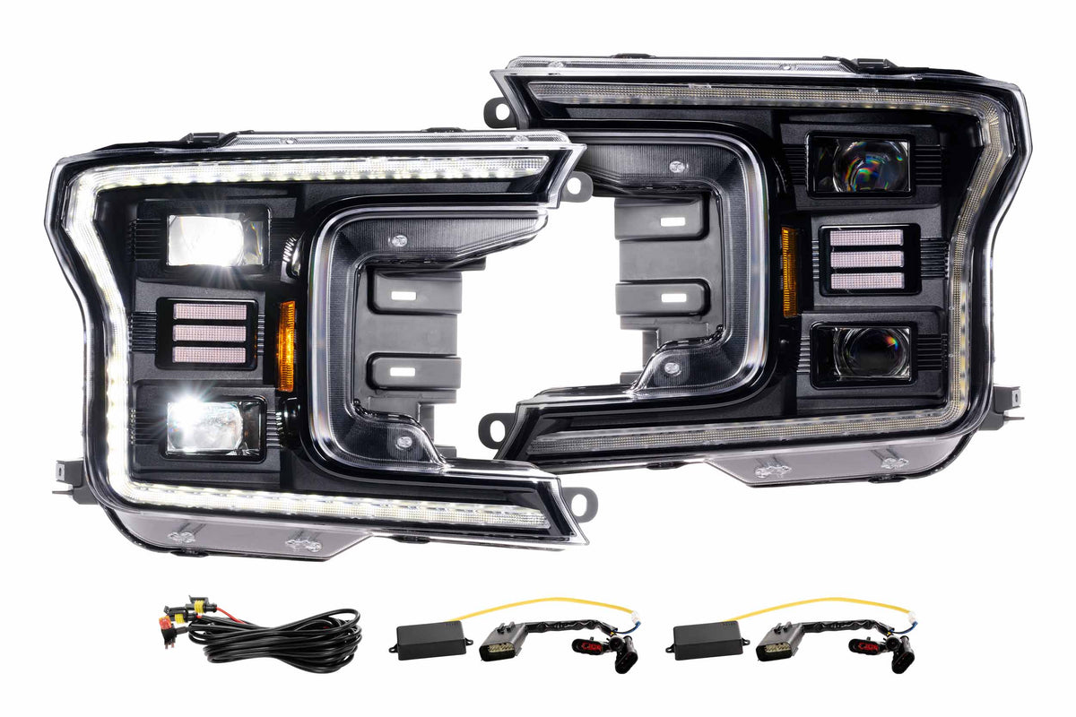 Morimoto XB Hybrid LED Headlights: Ford F-150 (18-20)
