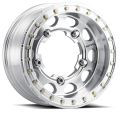 Aluminum Wheels 15x4.5 Buggy Beadlock MR103 Bolt Pattern 5 On 205 Offset -25 Lip Size 2.05 Raw Machined Method